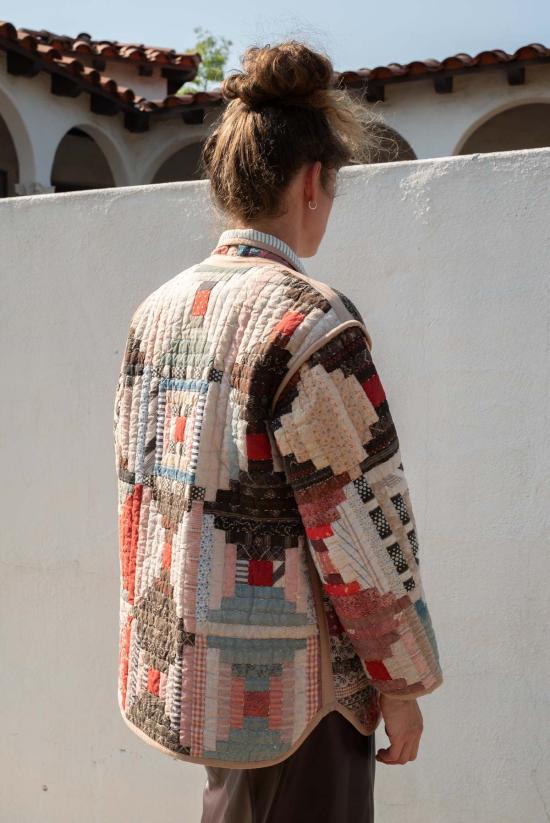  제스 미니 코트 오버셔츠 퀼트  노바 - JESS MEANY