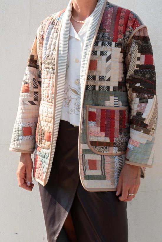  제스 미니 코트 오버셔츠 퀼트  노바 - JESS MEANY