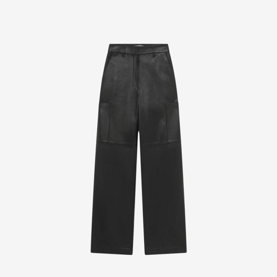  이로 스트레이트 팬츠 마티아스 팬츠 블랙 - IRO