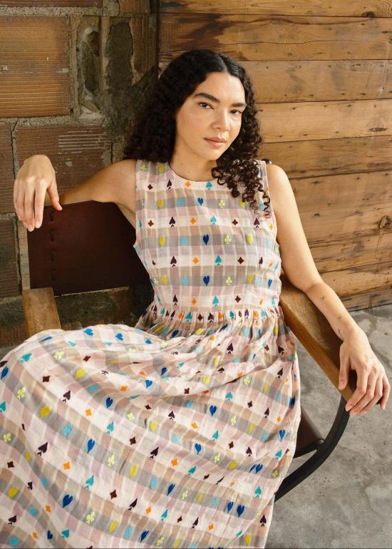  에이스 앤 지그 롱 원피스 에이스앤지그 엘라니 드레스 - ACE & JIG