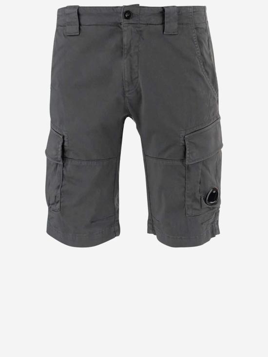  씨피 컴퍼니 숏팬츠 C.P. 컴퍼니 스트레치 코튼 반바지 (회색)