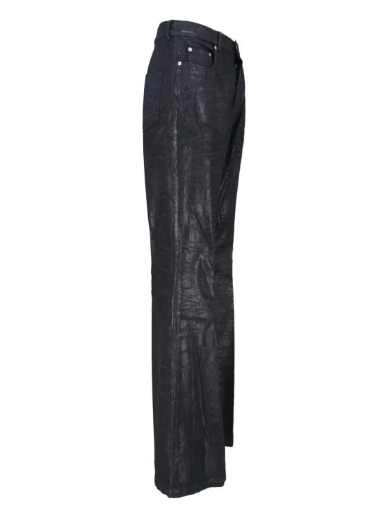  릭 오웬스 데님 팬츠 부츠컷 진 블랙 - RICK OWENS