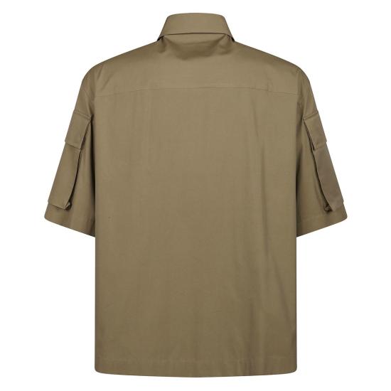  질샌더 데님 셔츠 질 샌더 코튼 샴브레이  블루 - JIL SANDER