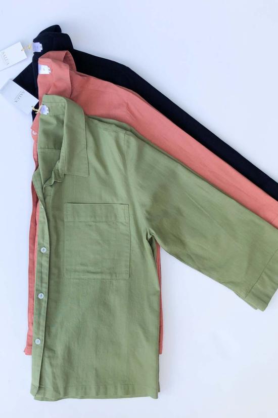  Salua Lingerie 라운지 웨어 살루아 란제리 오버사이즈 버튼다운 셔츠 - OTHER BRANDS