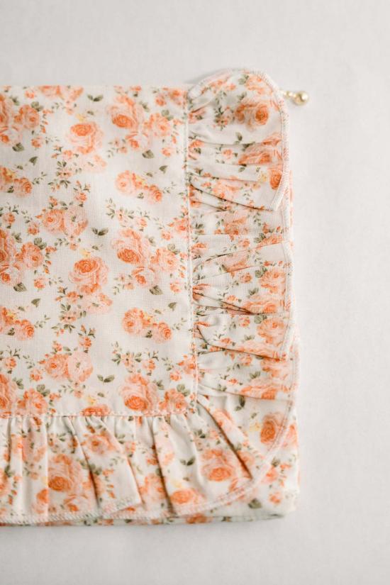  [키즈] Piper&Cloth 침구 키즈 파이퍼앤클로스 플로럴 파우치 Floraison De Corail - PIPER&CLOTH