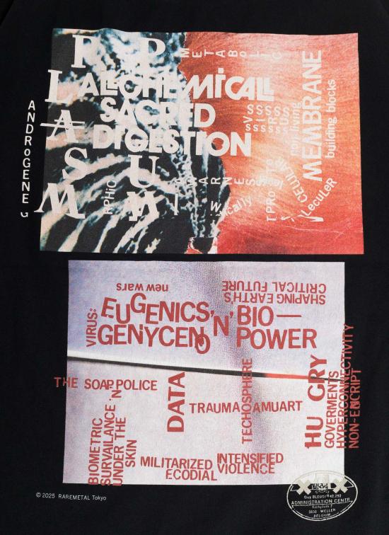  RARE METAL 반팔 티셔츠 레어 메탈 크리티컬 퓨처 티셔츠 - OTHER BRANDS