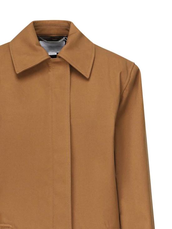  스텔라 맥카트니 자켓 스텔라 매카트니 필드 집업 재킷 월넛 - STELLA MCCARTNEY