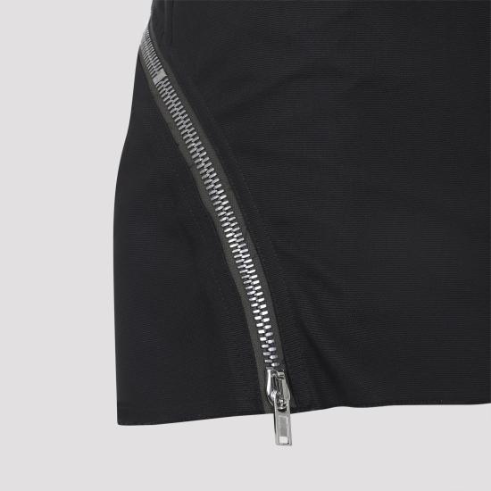 26SS 릭 오웬스 스커트 RP01F6362CDU09 BLACK - RICK OWENS