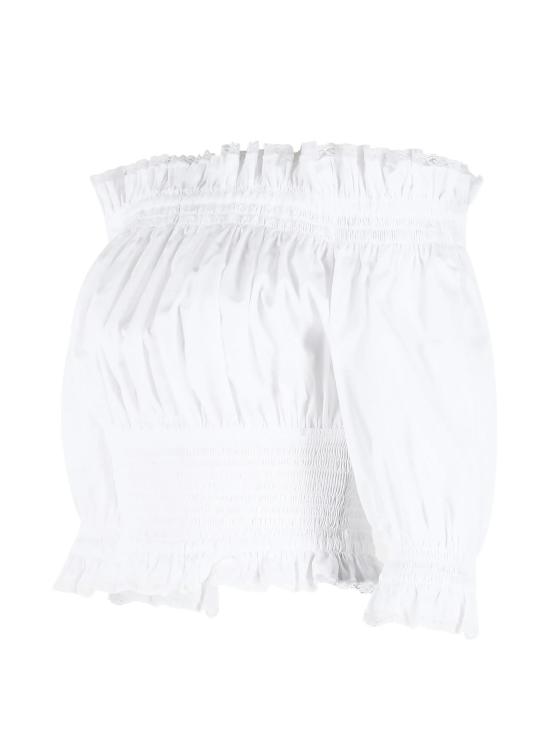 26SS 돌체앤가바나 포플린 탑 F7BG4TFU61AW0800 WHITE - DOLCE & GABBANA