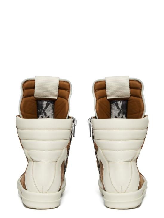 26SS 릭 오웬스 템플 지오바스켓 하이 스니커즈 RU01F2894LCSUCO10411 BROWN - RICK OWENS