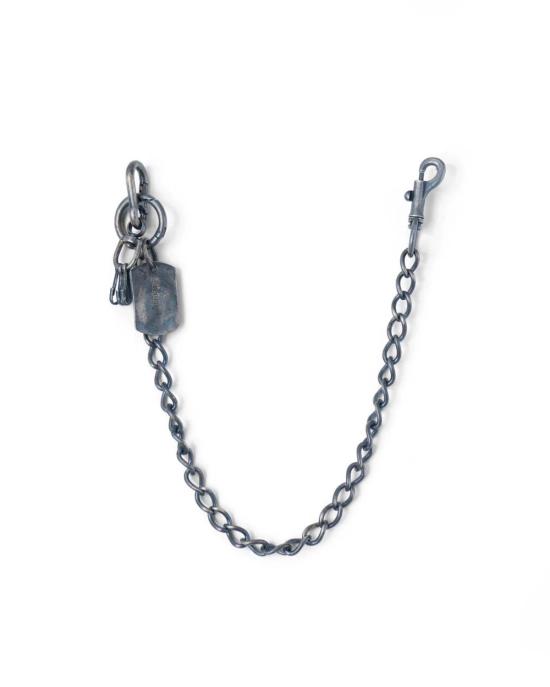  리폼드 키링 재성형된 녹슨 황동 보호 스트랩 키체인 녹슨