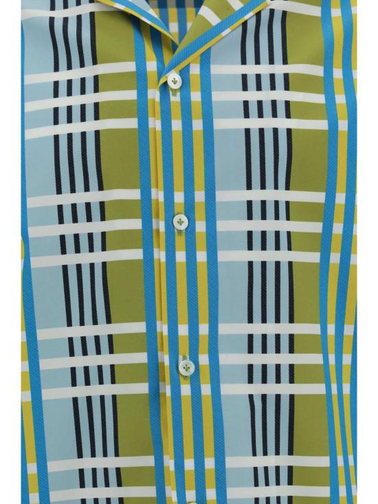  랑방 반팔 셔츠 셔츠 버지 - LANVIN