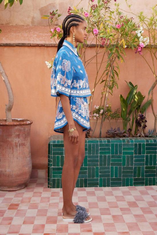 26SS 알레메 셔츠 6204TBLUE - ALEMAIS