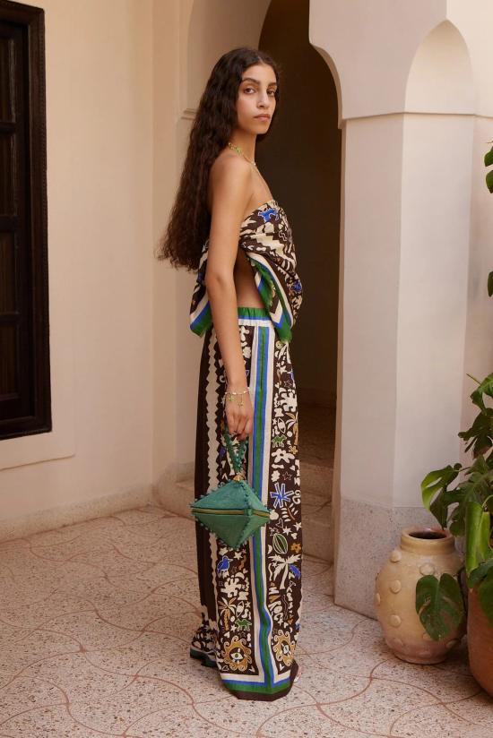 26SS 알레메 스트레이트 팬츠 6136PMULTI MULTICOLOUR - ALEMAIS