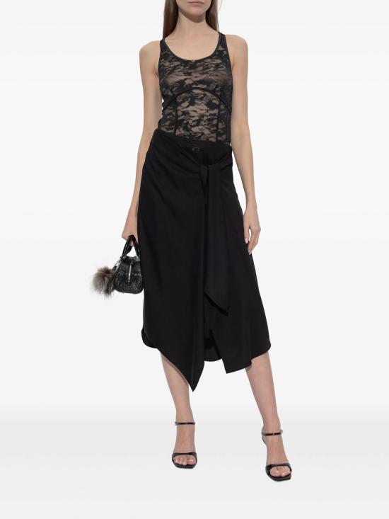 26SS 디젤 EZZY-UTLT 바디수트 A201690DRAK9XX BLACK - DIESEL