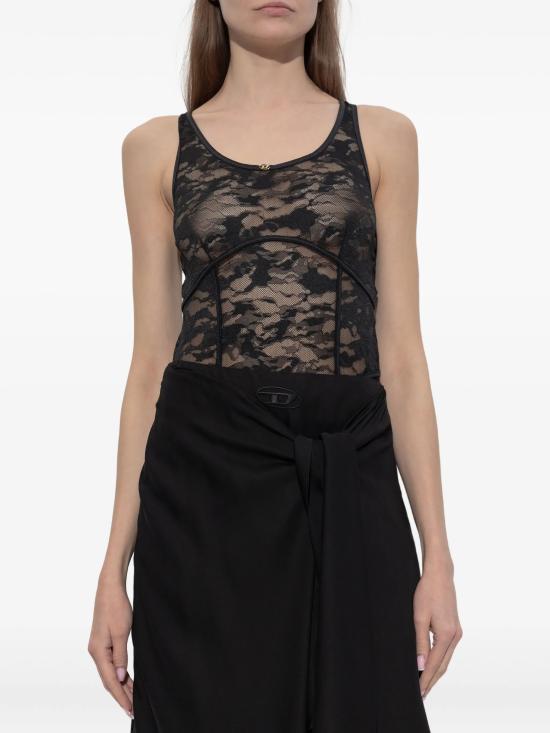 26SS 디젤 EZZY-UTLT 바디수트 A201690DRAK9XX BLACK - DIESEL