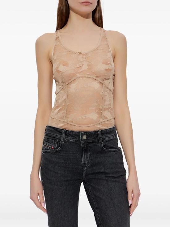 26SS 디젤 EZZY-UTLT 바디수트 A201690DRAK7FS PINK - DIESEL