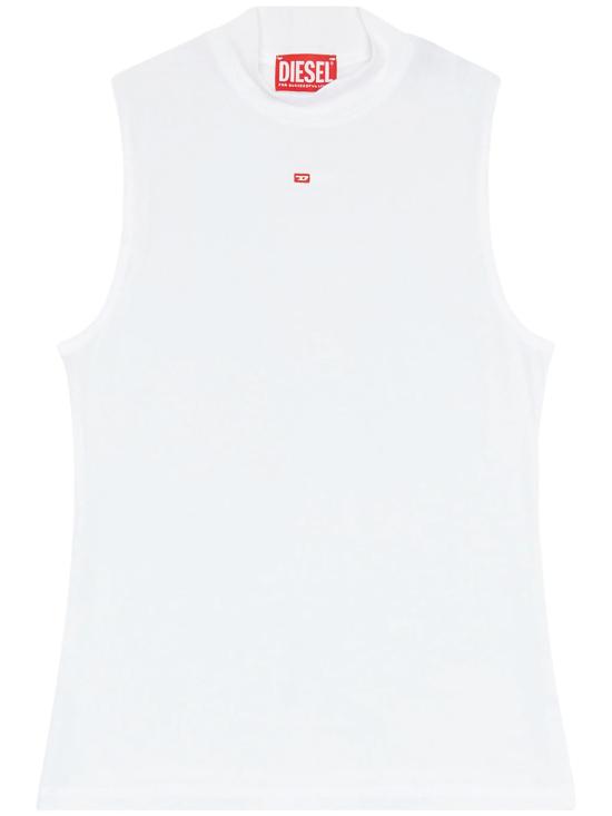 26SS 디젤 민소매 티셔츠 A103970BLAN100 WHITE