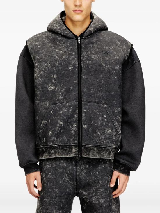 26SS 디젤 스웨터 A209240DCCK02A BLACK - DIESEL