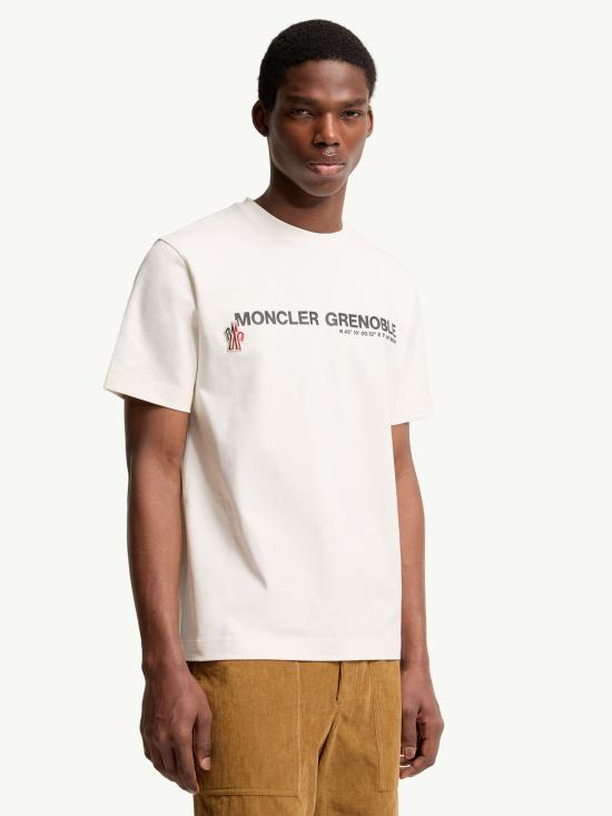 26SS 몽클레어 반팔 티셔츠 L10978C0001789AW1041 WHITE - MONCLER