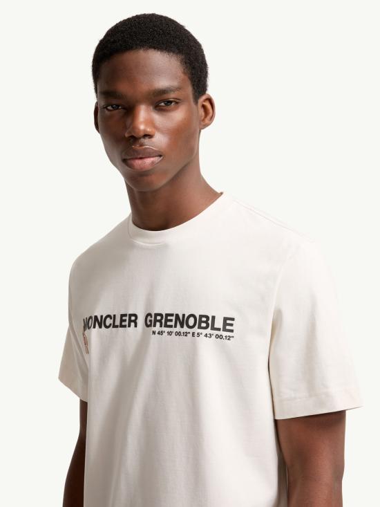 26SS 몽클레어 반팔 티셔츠 L10978C0001789AW1041 WHITE - MONCLER