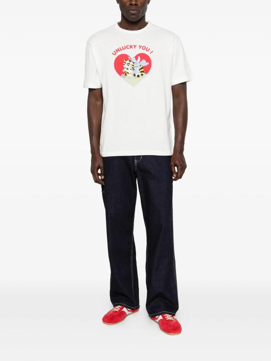 26SS 겐조 반팔 티셔츠 FG55TS2104SK02 WHITE - KENZO