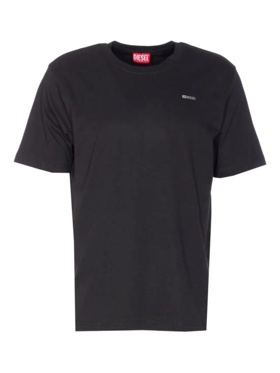 26SS 디젤 반팔 티셔츠 A196460AIJU9XX BLACK