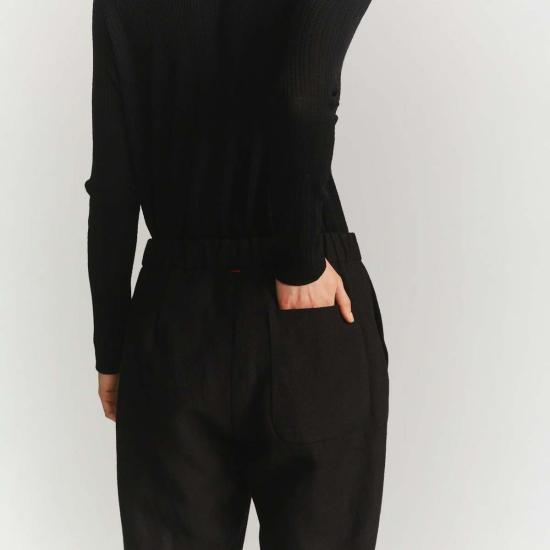  케이시 케이시 팬츠 롱 샤세  블랙 - CASEY CASEY