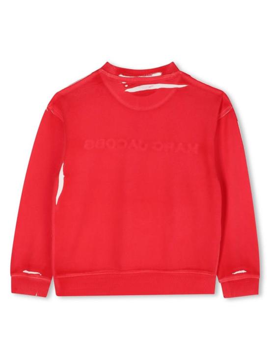  [키즈] 마크제이콥스 풀오버 마크 제이콥스 아동용 스웨트셔츠 레드 - MARC JACOBS