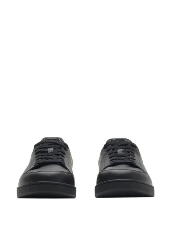 26SS 버버리 레더 세트 스니커즈 8118851 C1900 BLACK SAND - BURBERRY