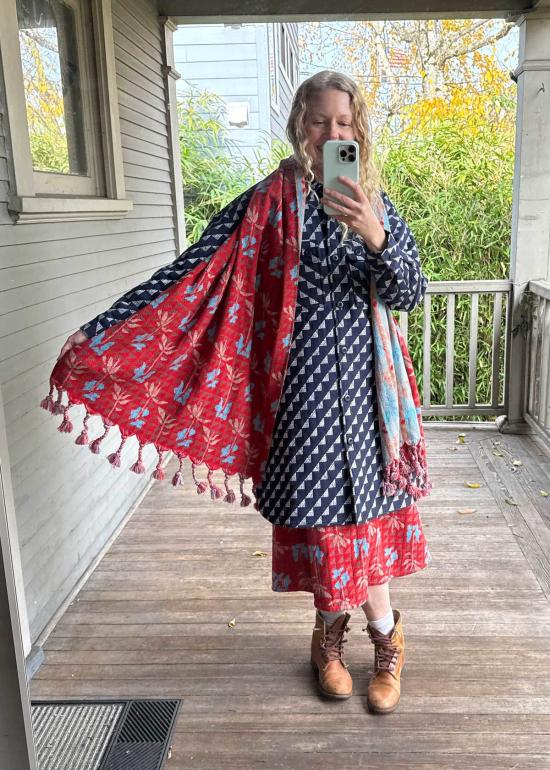  에이스 앤 지그 머플러/스카프 에이스앤지그 알토 스카프 버드케이지