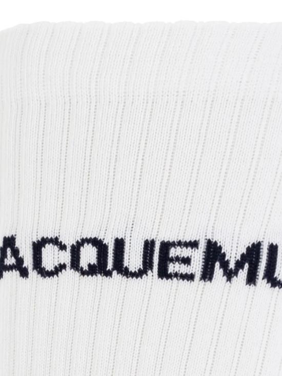 26SS 자크뮈스 양말 ACU00003AY00001 100 WHITE - JACQUEMUS