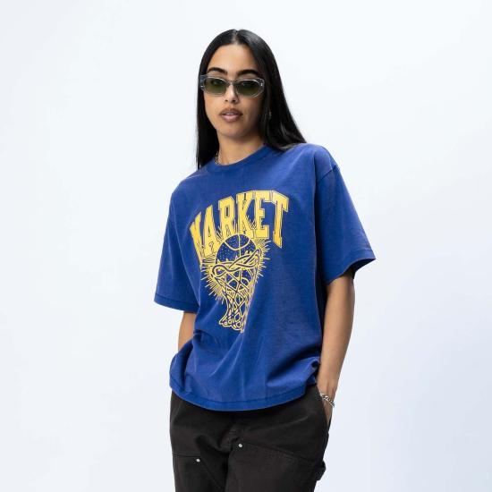  마켓 반팔 티셔츠 볼은 신성한 티입니다 - MARKET