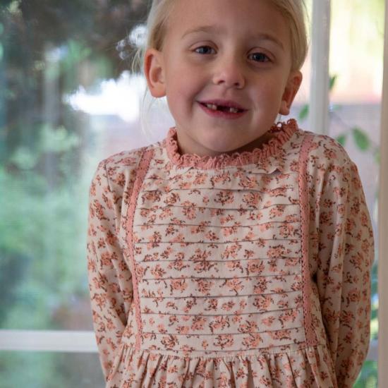  [키즈] Beet World 원피스 키즈 비트 월드 룰루 드레스 (레이스 장식 포함)