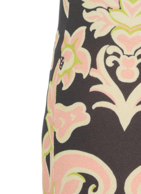  에트로 스트레이트 팬츠 프린트 저지 팬츠 블랙 - ETRO