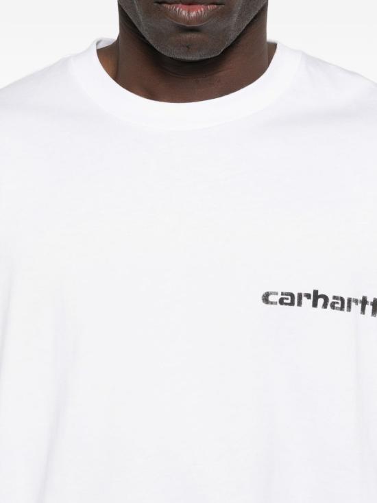 26SS 칼하트 WIP 반팔 티셔츠 I036012 02XX WHITE - CARHARTT WIP