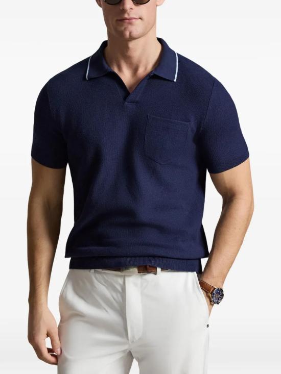 26SS 폴로 랄프로렌 반팔 티셔츠 785A10182002 REFINEDNAV - POLO RALPH LAUREN