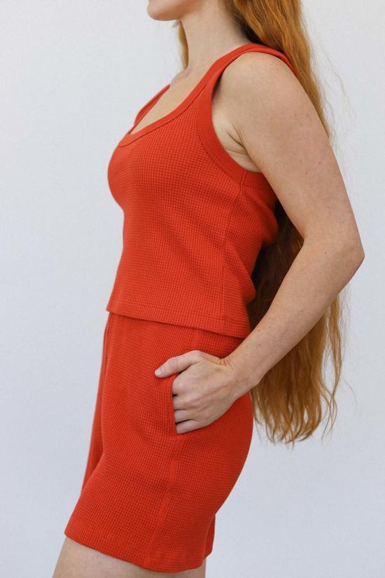  Noble 숏팬츠 노블 와플 쇼트 파프리카 - OTHER BRANDS