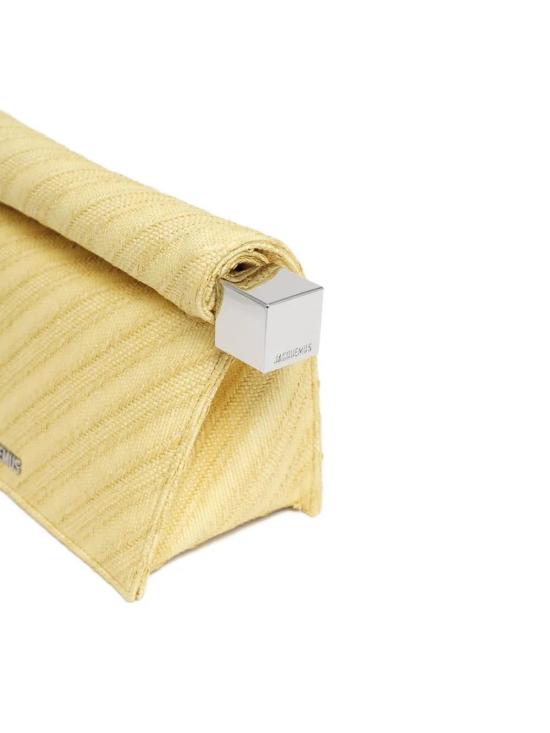 26SS 자크뮈스 클러치/파우치 BAW00356AW00722 210 LIGHTYELLW - JACQUEMUS