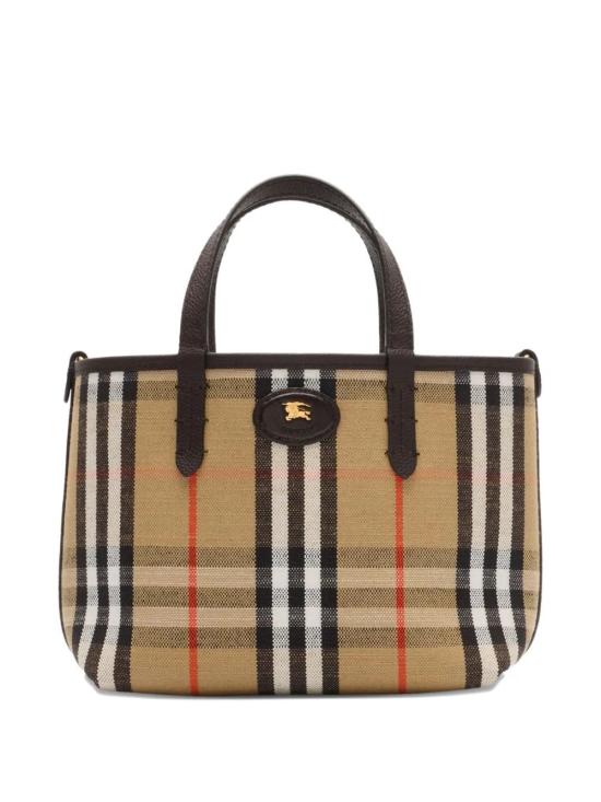 26SS 버버리 미니 리버시블 블룸즈버리 토트백 8119627164126 C1762 PEATSAND - BURBERRY