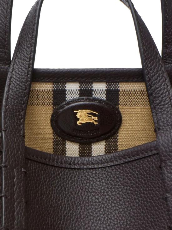 26SS 버버리 미니 리버시블 블룸즈버리 토트백 8119627164126 C1762 PEATSAND - BURBERRY