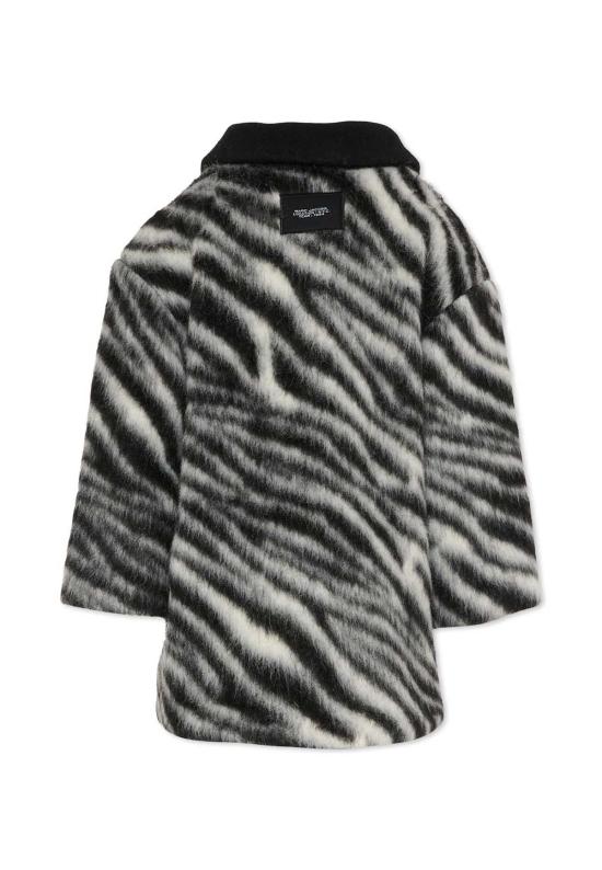  [키즈] 마크제이콥스 자켓 마크 제이콥스 아동용 인조 모피 코트 블랙 - MARC JACOBS