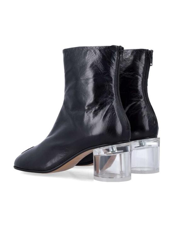  MM6 메종마르지엘라 부츠 메종 마르지엘라 MM6 아나토믹 앵클  블랙 - MM6 MAISON MARGIELA