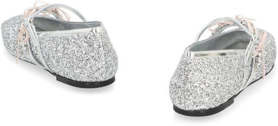 26SS 지미추 플랫 슈즈 LOLIBALLERINABQLSILVERMACARON Silver - JIMMY CHOO