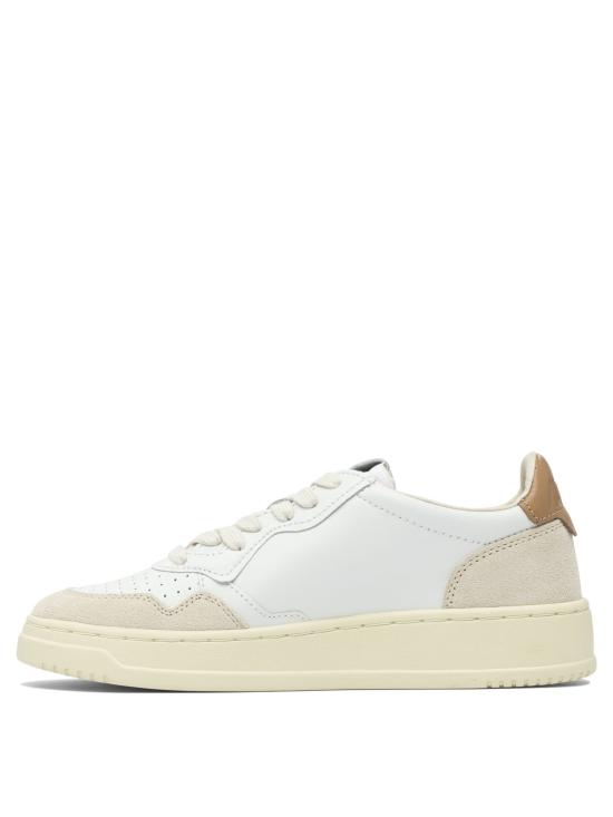 26SS 오트리 메달리스트 로우 레더 스니커즈 AULWLS02 WHITE - AUTRY