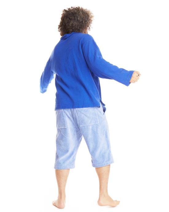  LWN 셔츠 Lwn 아가베  일렉트릭 블루 - LWN