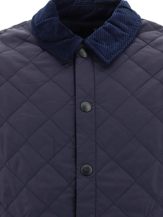 26SS 바버 헤리티지 리데스데일 퀼티드 자켓 MQU0240MQUNY92 BLUE - BARBOUR