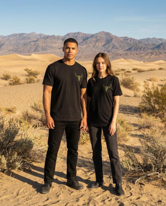  Ghost Town Ranch 반팔 티셔츠 고스트 타운 랜치 GTR 불 아이콘 민소매 탱크탑 블랙 - OTHER BRANDS