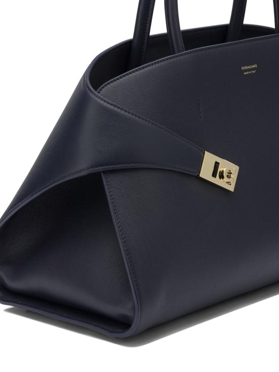 26SS 살바토레 페라가모 토트백 0766649 BLUE - SALVATORE FERRAGAMO