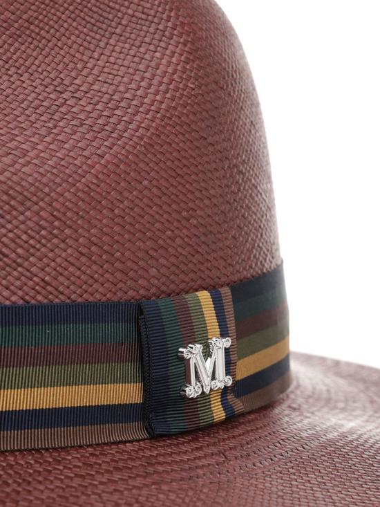  막스마라 모자 Max Mara Rodesia 파나마  브라운 - MAX MARA
